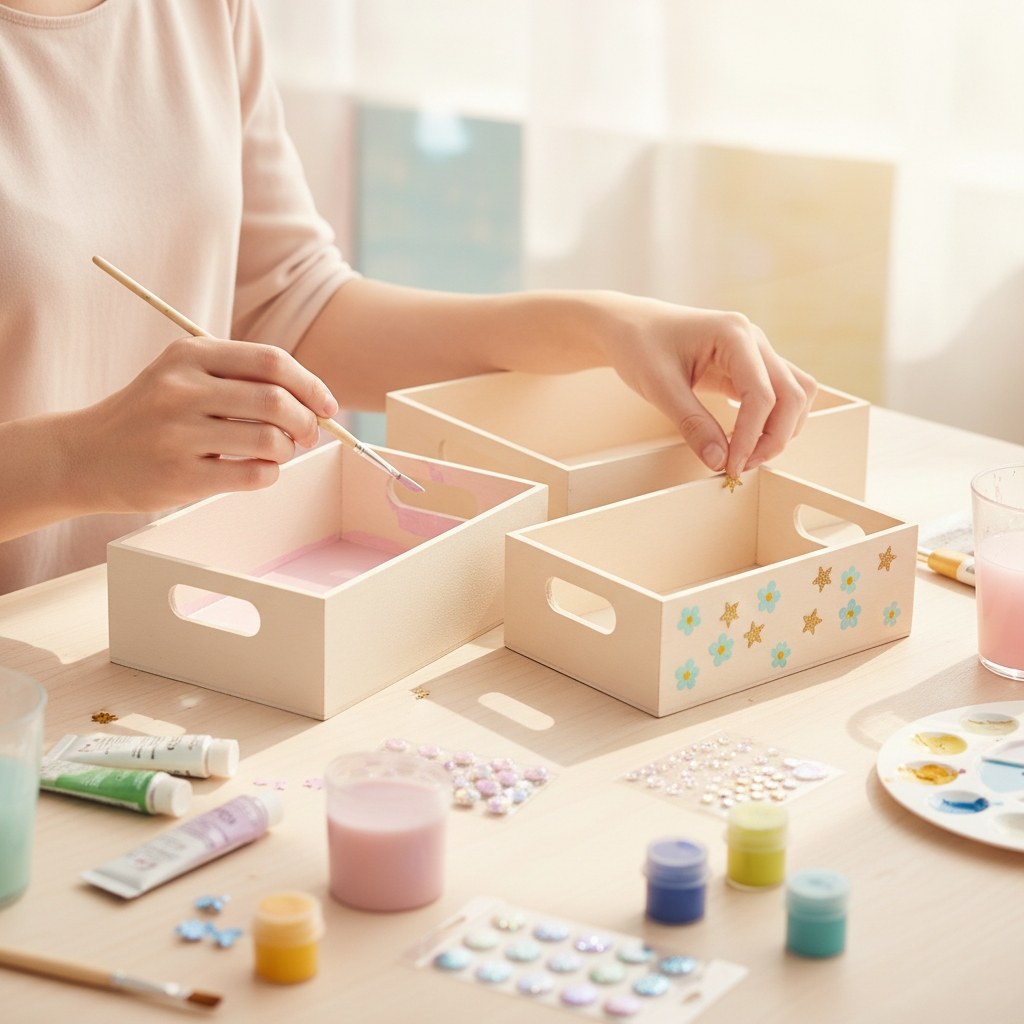 Mini-Tablettset 3-tlg22x15x6cm Pappel - Kidis Art