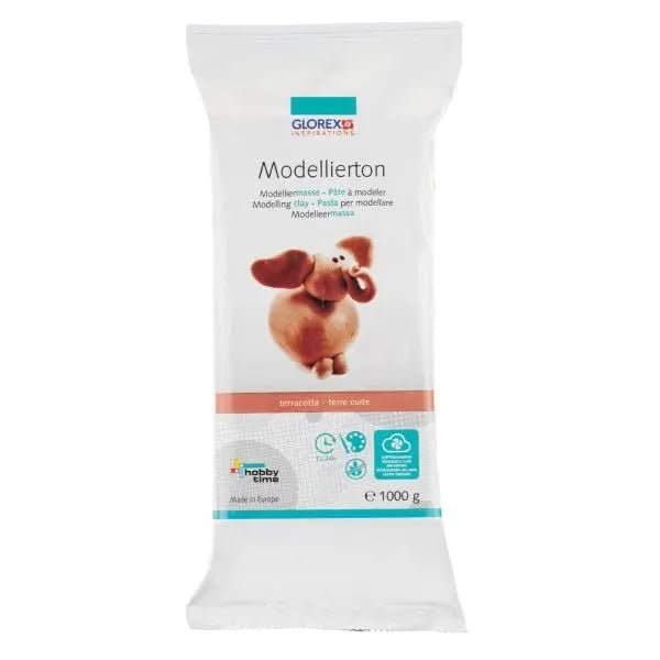 Modellierton terracotta 1000g - Kidis Art