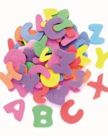 Moosgummi - Buchstaben 150St - Kidis Art