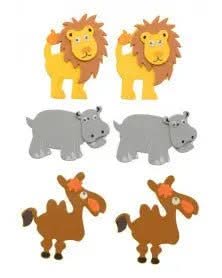 Moosgummi Sticker 12 St. - Kidis Art