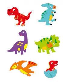Moosgummi Sticker 12 St. - Kidis Art