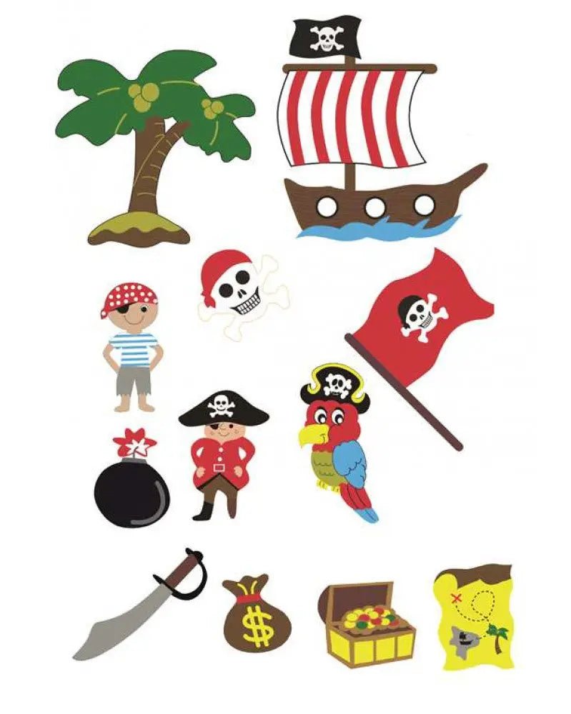 Moosgummi Sticker 36 St. - Kidis Art