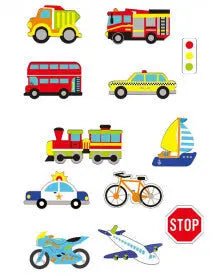 Moosgummi Sticker 39 St. - Kidis Art