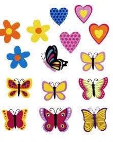 Moosgummi-Stickers, 27tlg - Kidis Art