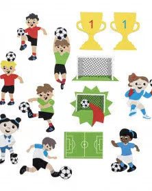 Moosgummi - Stickers, 29tlg - Kidis Art