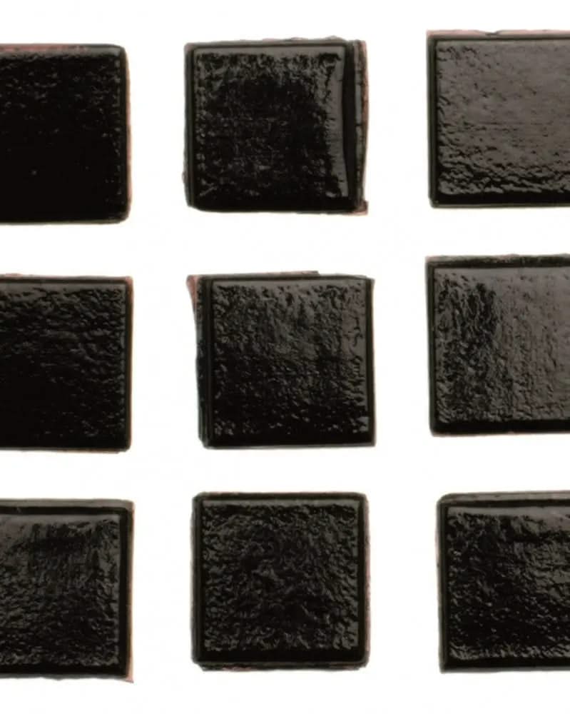 Mosaiksteine 10x10mm 100g schwarz - Kidis Art