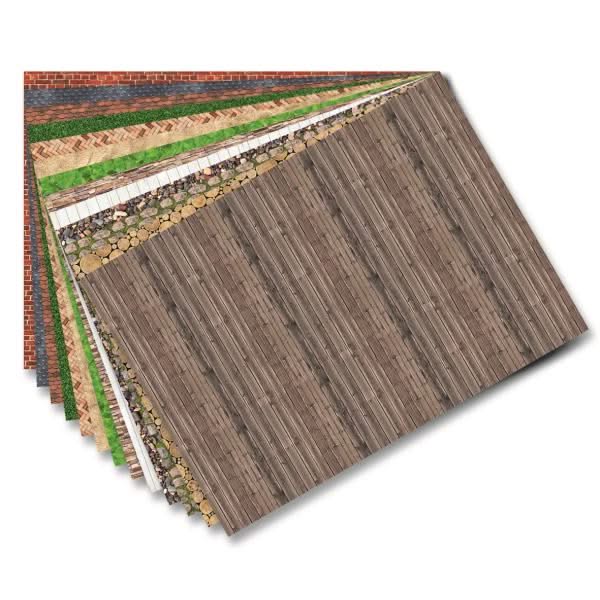 Motivblock Strukturen 24x34cm, 26 Blatt sortiert - Kidis Art