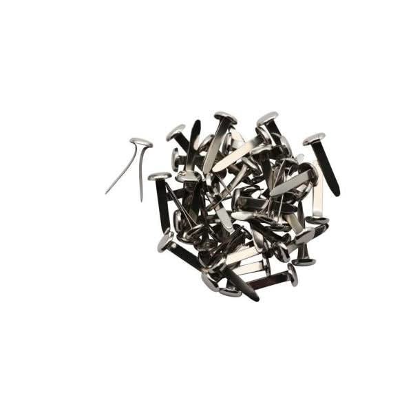 Musterbeutelklammer 19mm, 50St silberfarben - Kidis Art