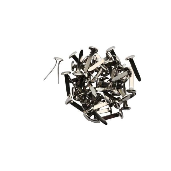Musterbeutelklammer 19mm, 50St silberfarben - Kidis Art