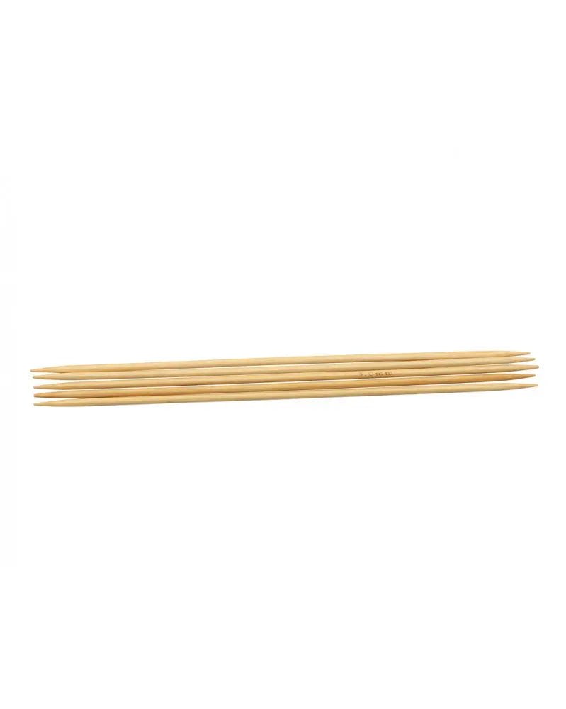 Nadelspiel, Bambus, 3,0mm, 20cm - Kidis Art