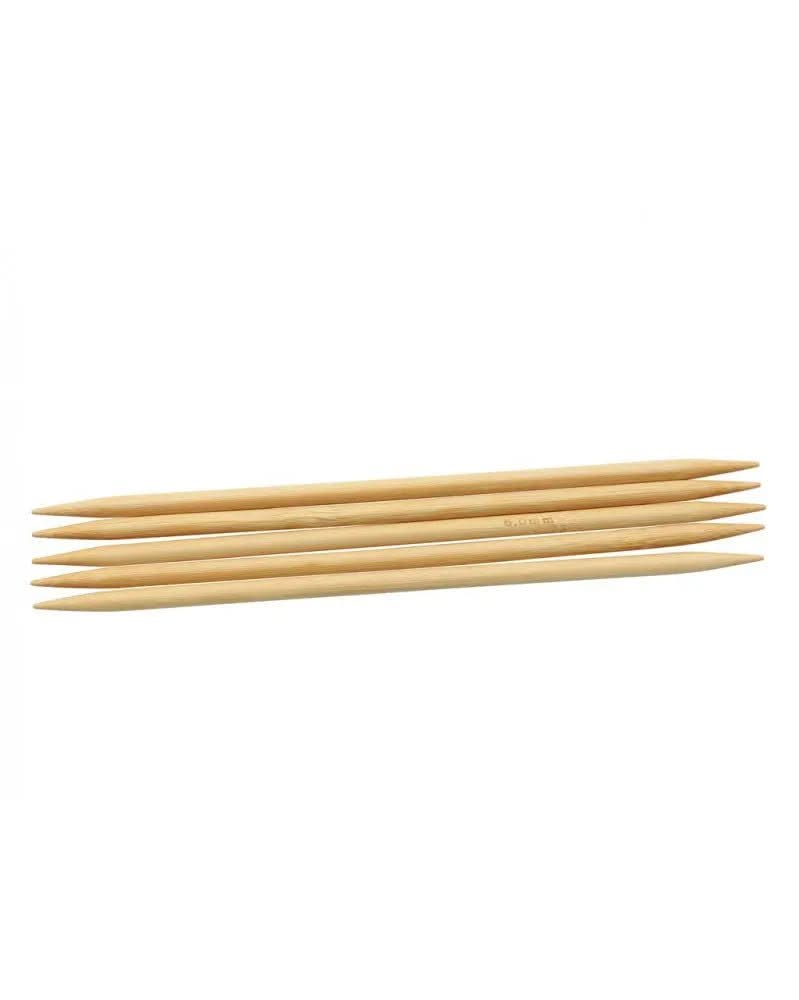 Nadelspiel, Bambus, 6,0mm, 20cm - Kidis Art