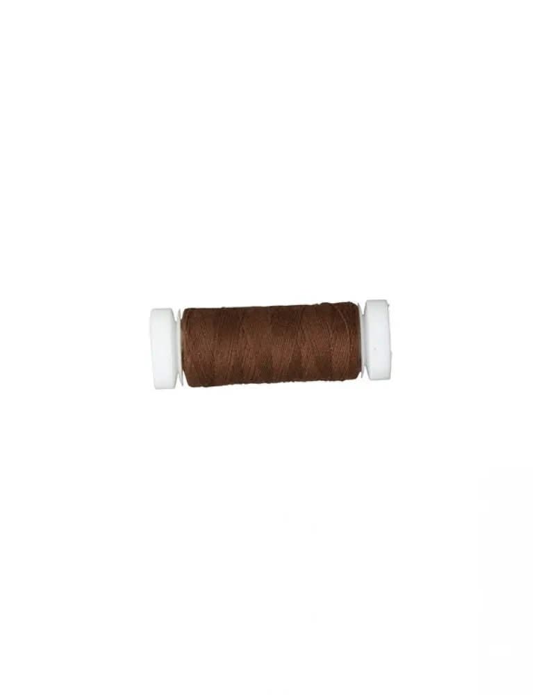Nähgarn, Polyester, 150m, dunkelbraun - Kidis Art