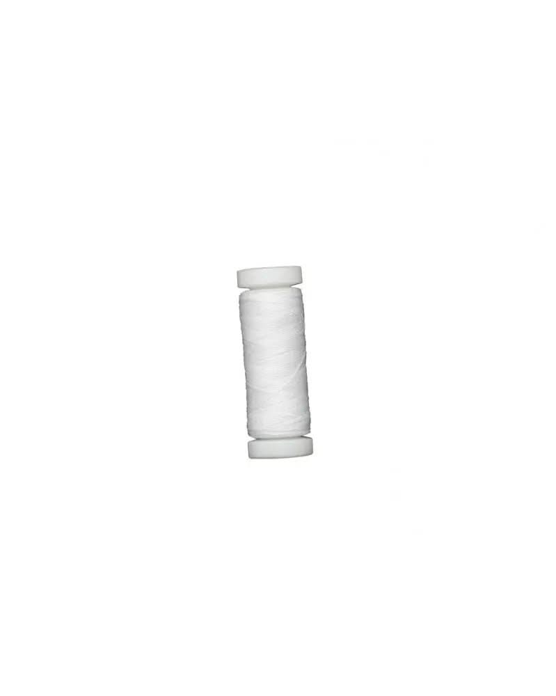 Nähgarn, Polyester, 150m, weiss - Kidis Art
