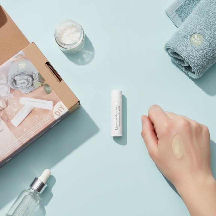 Naturkosmetik-Komplett-Set Lippenbalsam mit Jojoba-Öl - Kidis Art