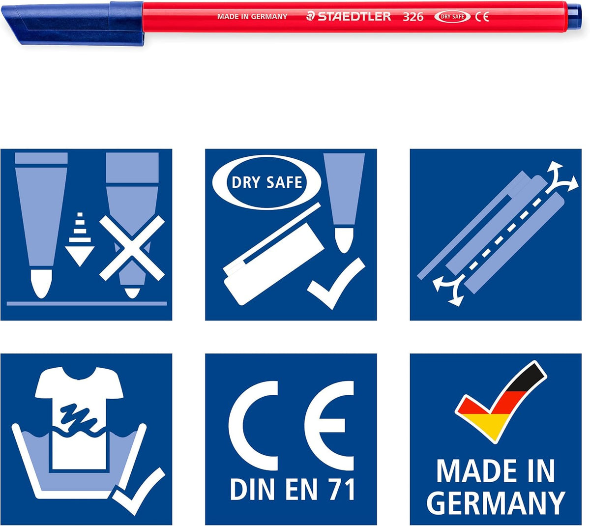 Noris® 326 rot - Kidis Art