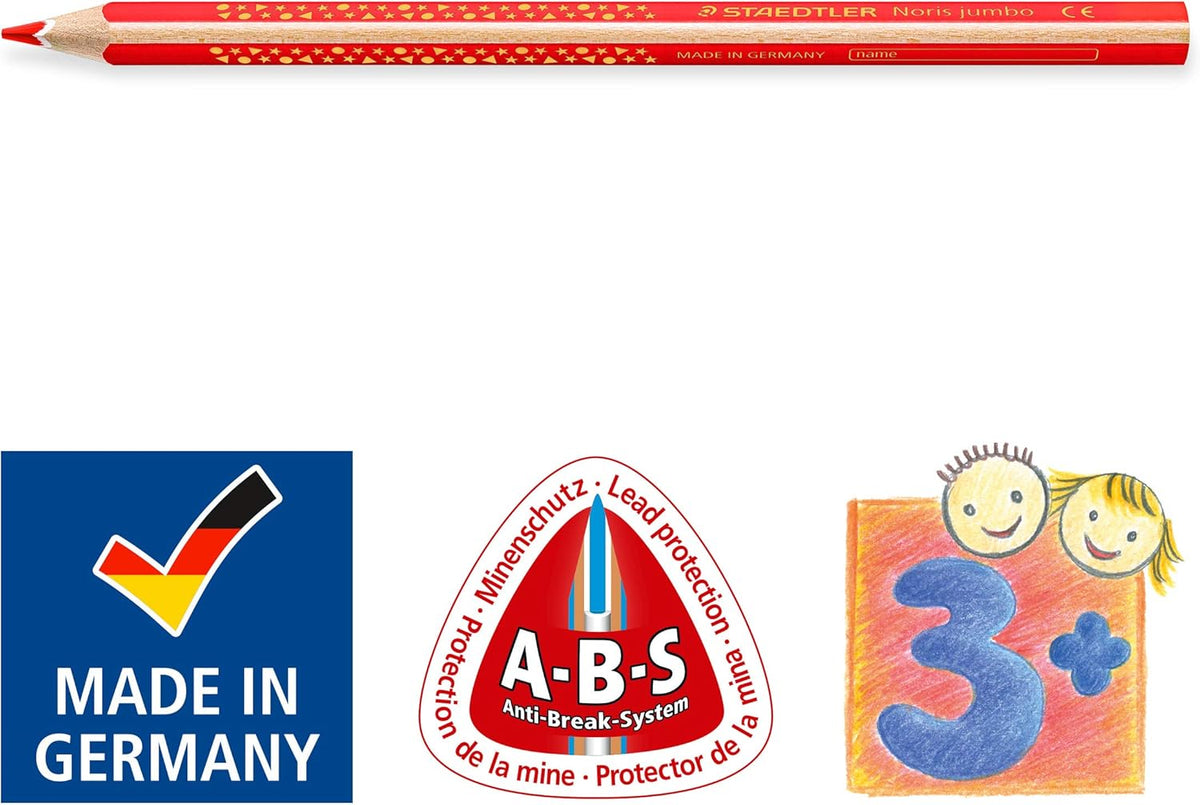 Noris® jumbo 1284 gelb - Kidis Art