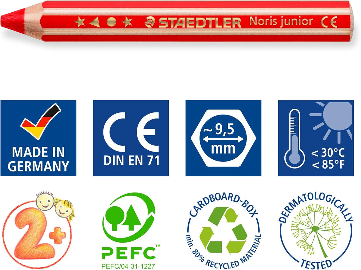 Noris® junior 140 rot - Kidis Art