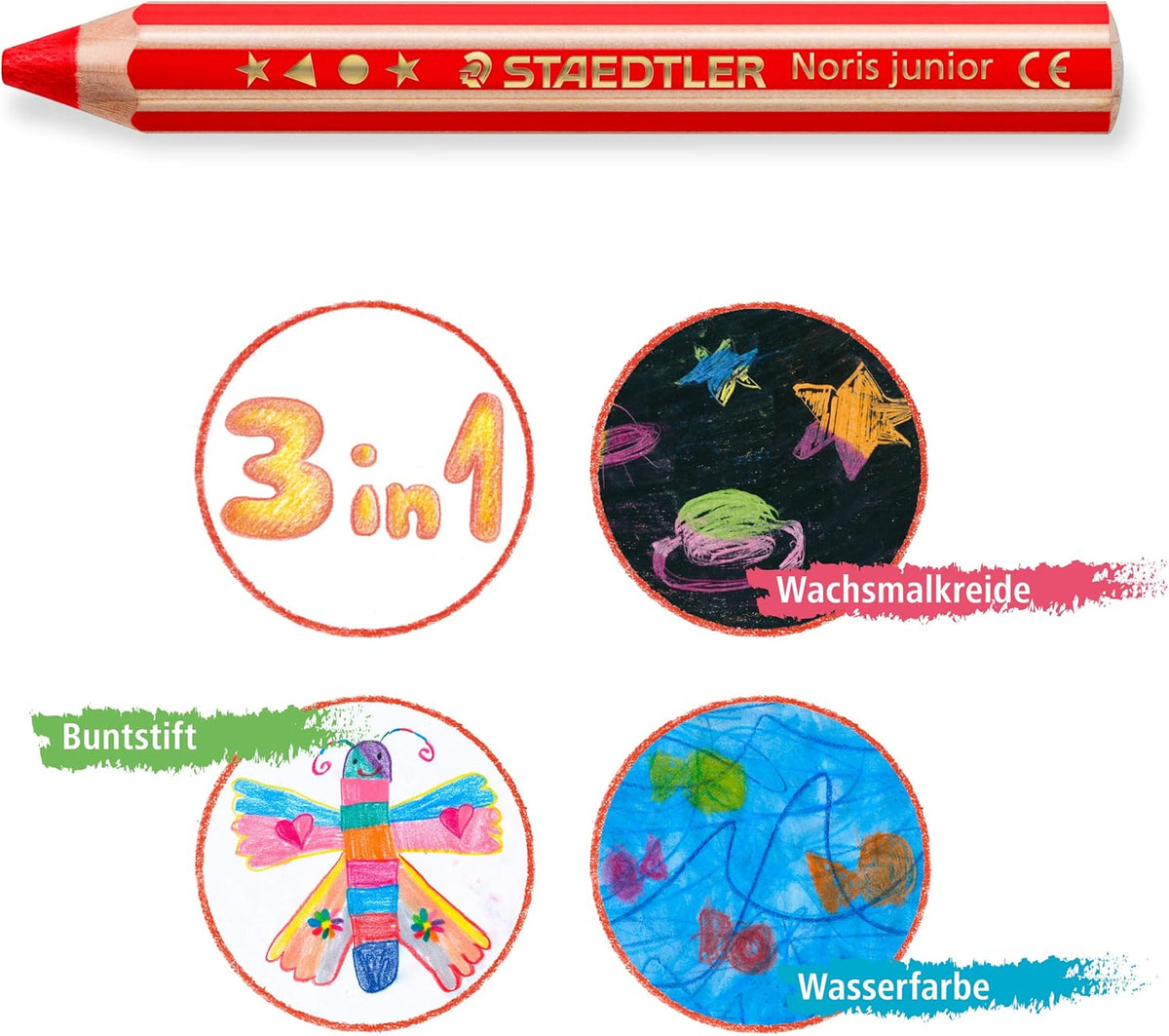 Noris® junior 140 rot - Kidis Art