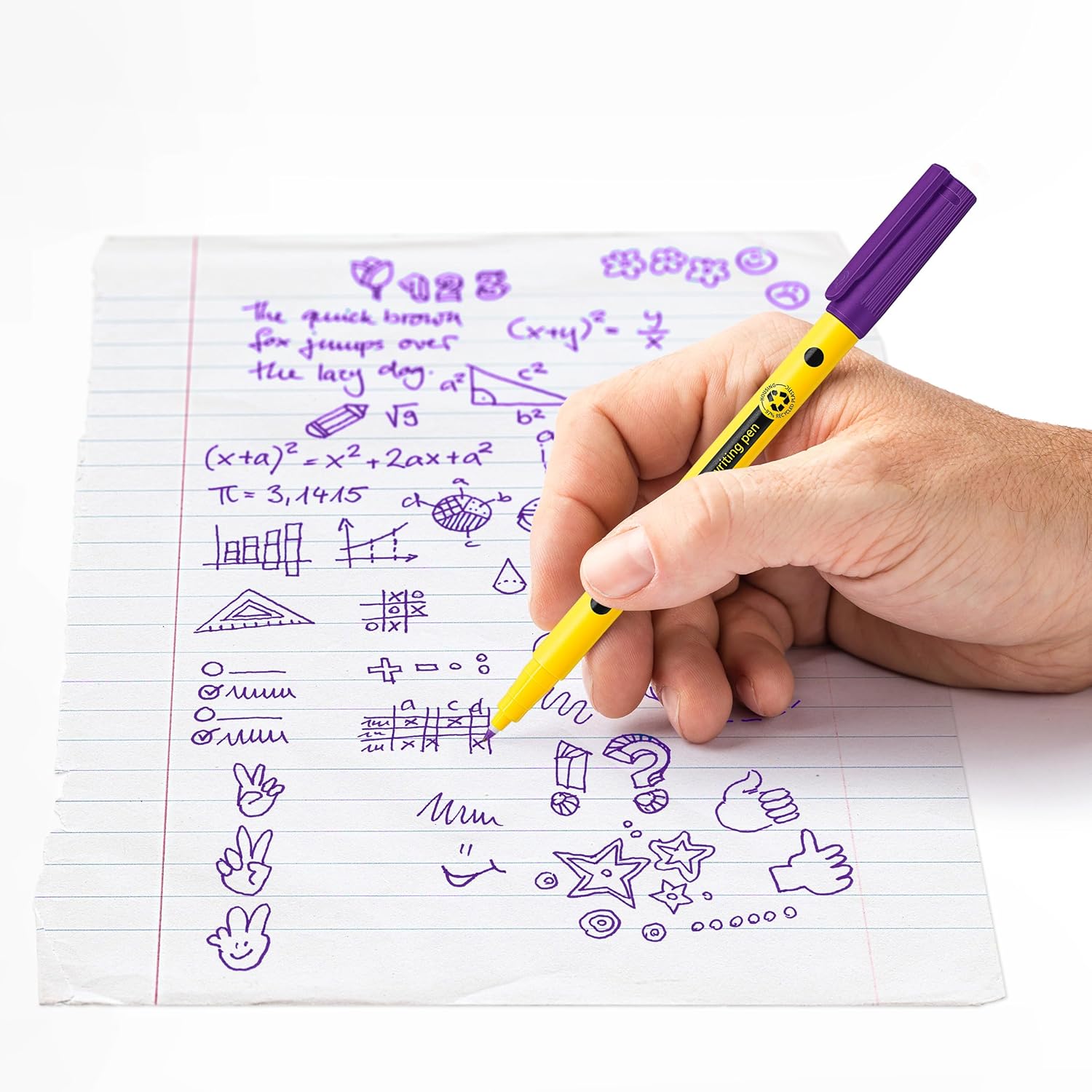 Noris® writing pen 307 violett - Kidis Art