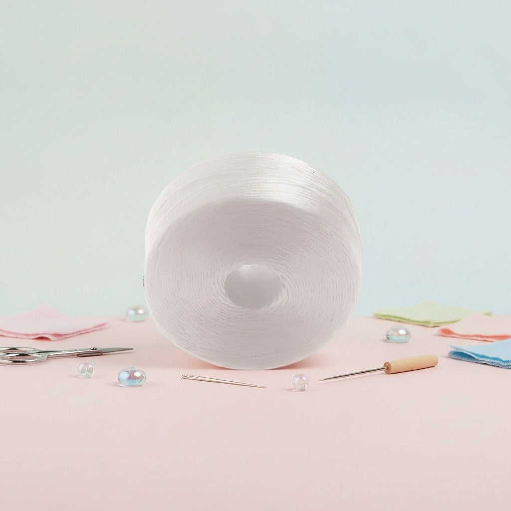 Nylonfaden weiss 0,1 mm, 52 m - Kidis Art