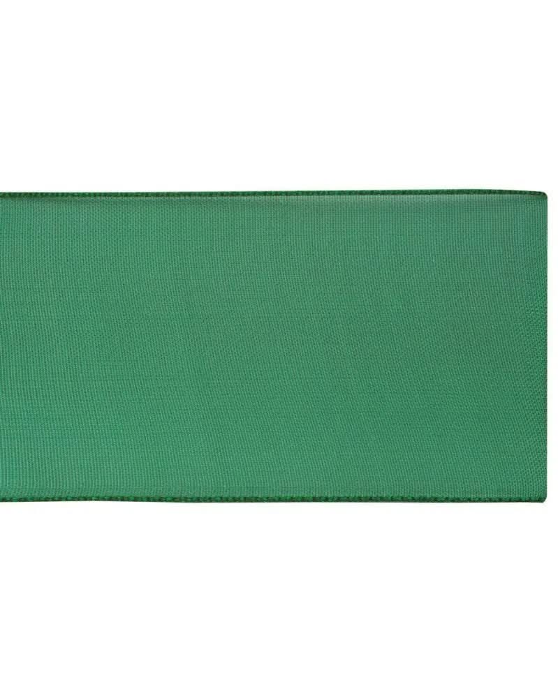 Organza Band 10mm 10m, dunkelgrün - Kidis Art