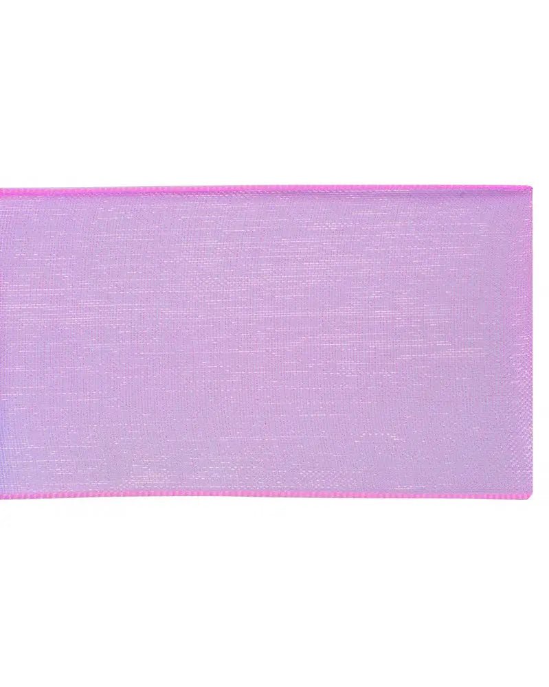 Organza Band 25mm 5m, rosa - Kidis Art