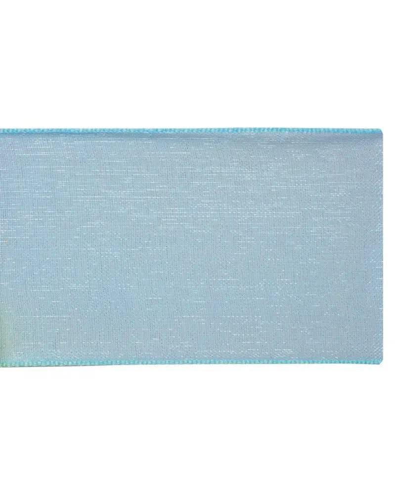 Organza Band 38mm 5m, hellblau - Kidis Art