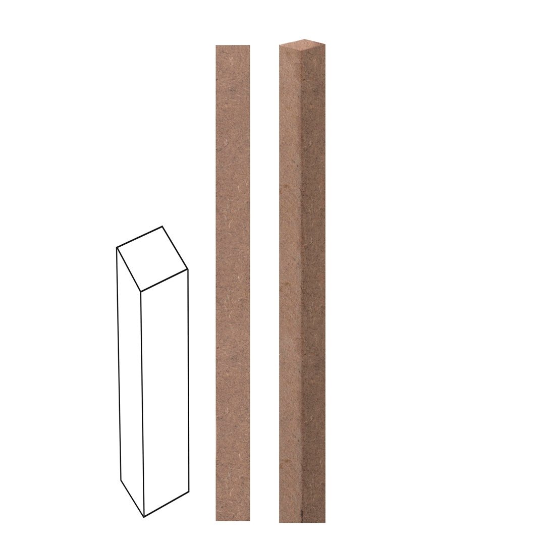 Outdoor Docht 3St, 10x10x120mm FSC - Kidis Art