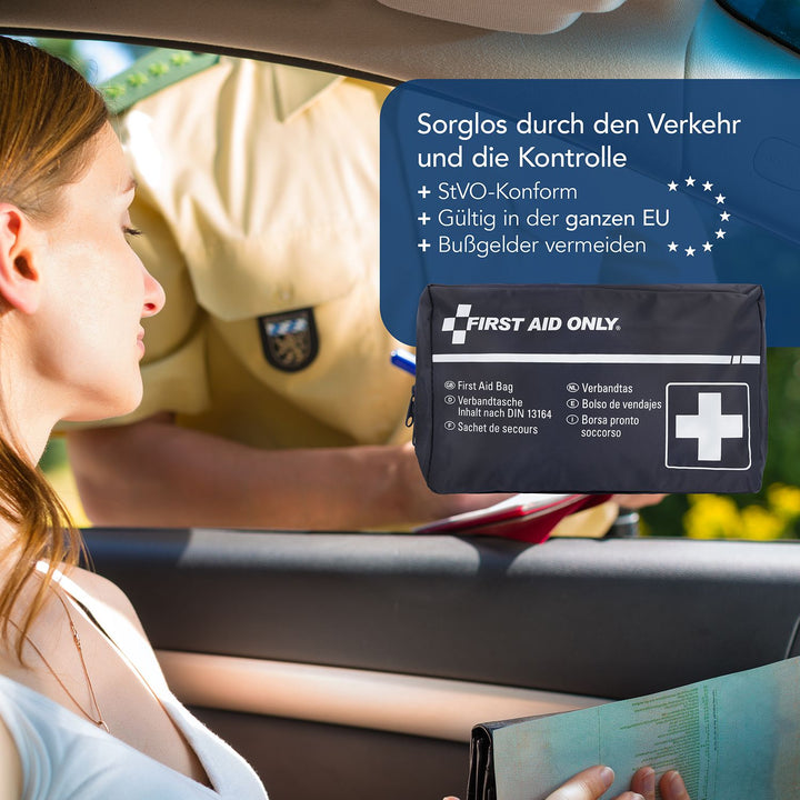 Erste-Hilfe-Tasche nach DIN 13164 für KFZ
