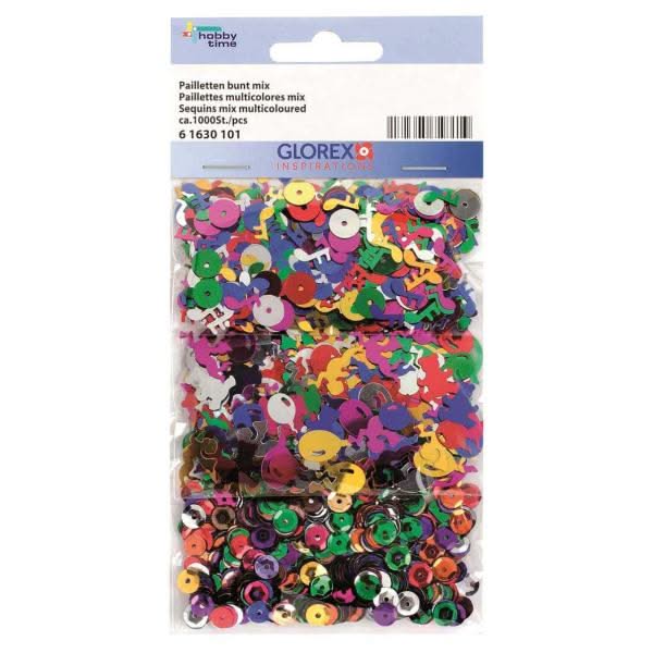 Pailletten Mix Ganzjahr ca. 1000 St - Kidis Art