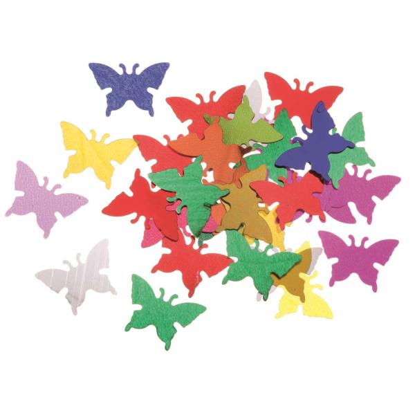 Pailletten Schmetterling 14mm farbig 20g - Kidis Art