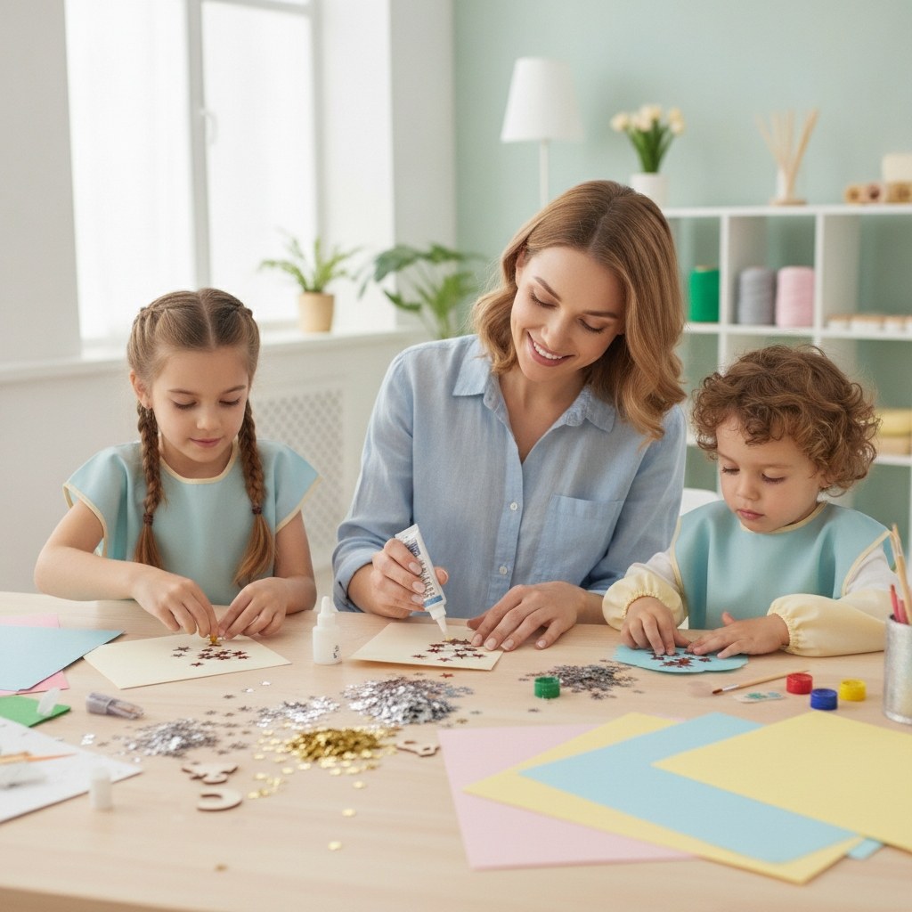 Pailletten Sterne sortiert 3 - Kidis Art