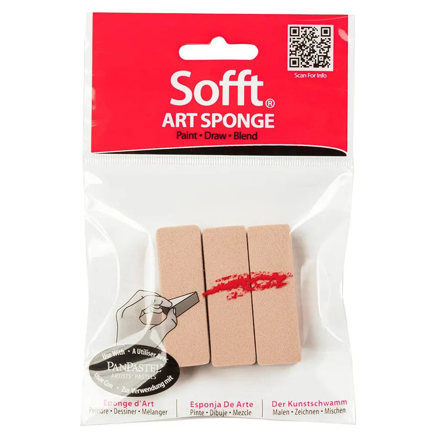 PanPastel 3 - Schwammbrett (flach) Set - Kidis Art