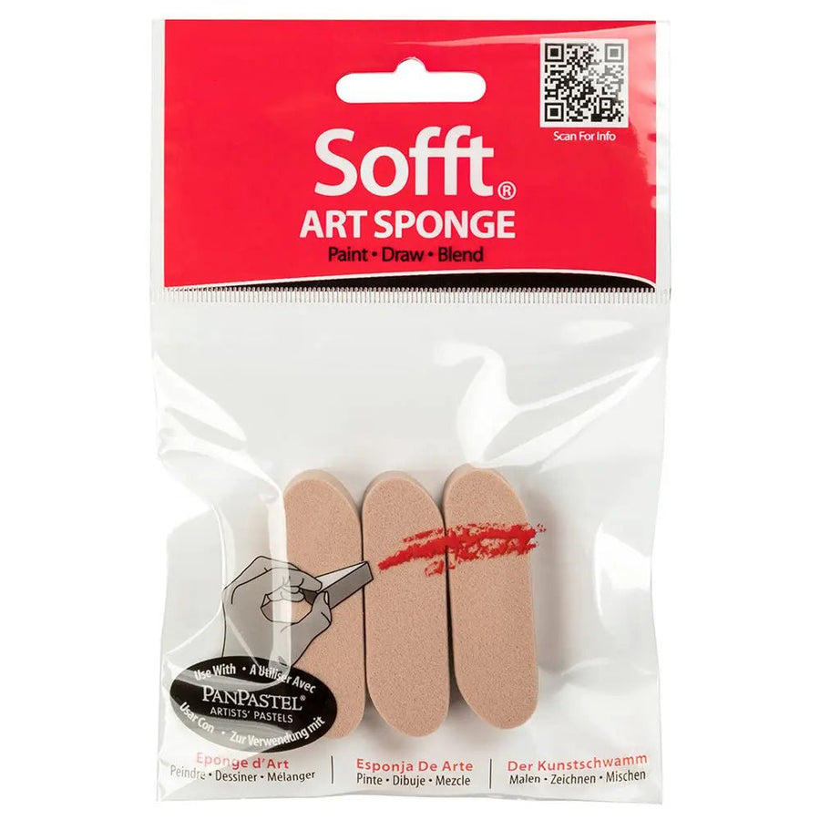 PanPastel 3 - Schwammbrett (rund) Set - Kidis Art