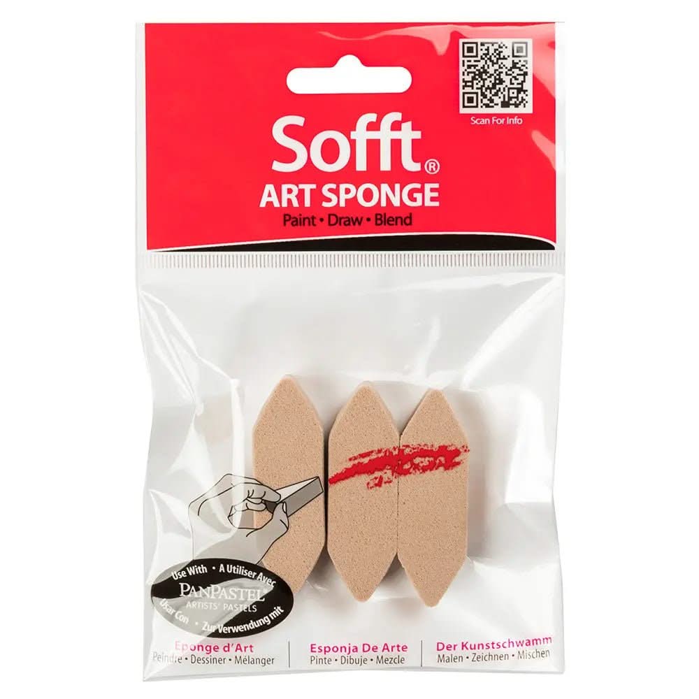 PanPastel 3 - Schwammleiste (Spitze) Set - Kidis Art