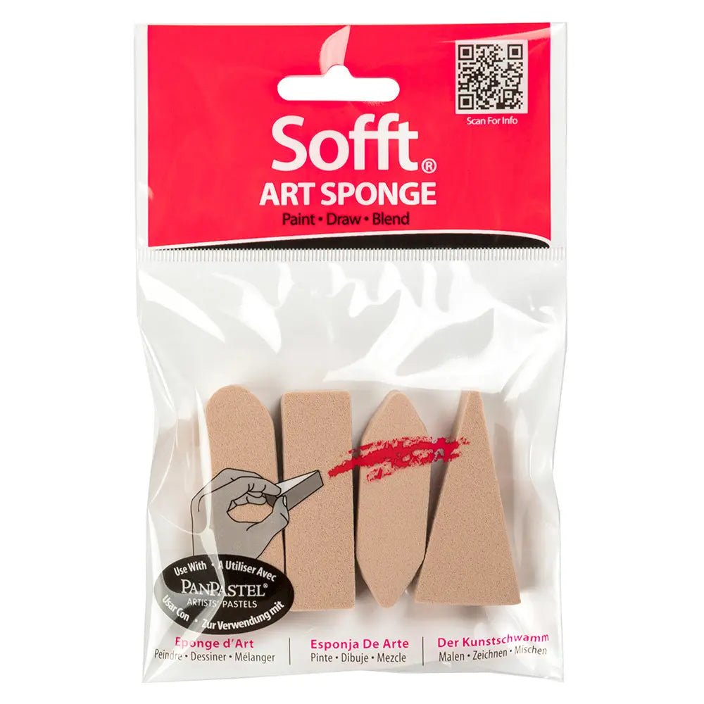 PanPastel 4 - Biskuitstangen (gemischt - 1 von jeder Form) Set - Kidis Art