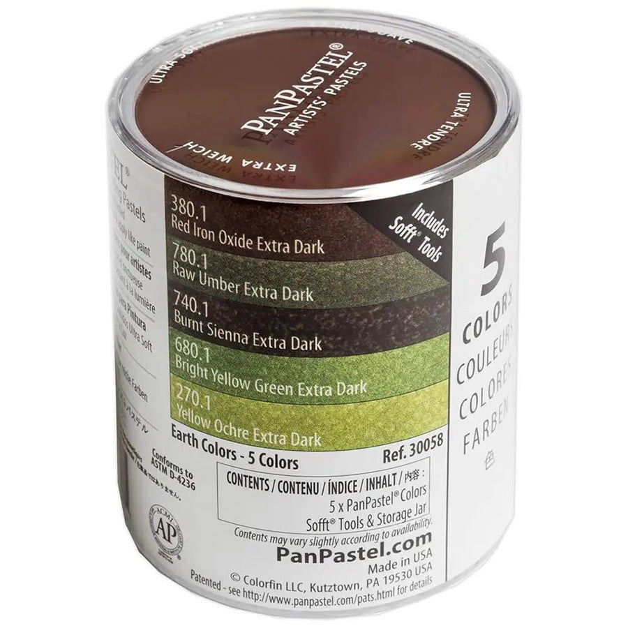 PanPastel 5 - Erdfarben Set - Kidis Art