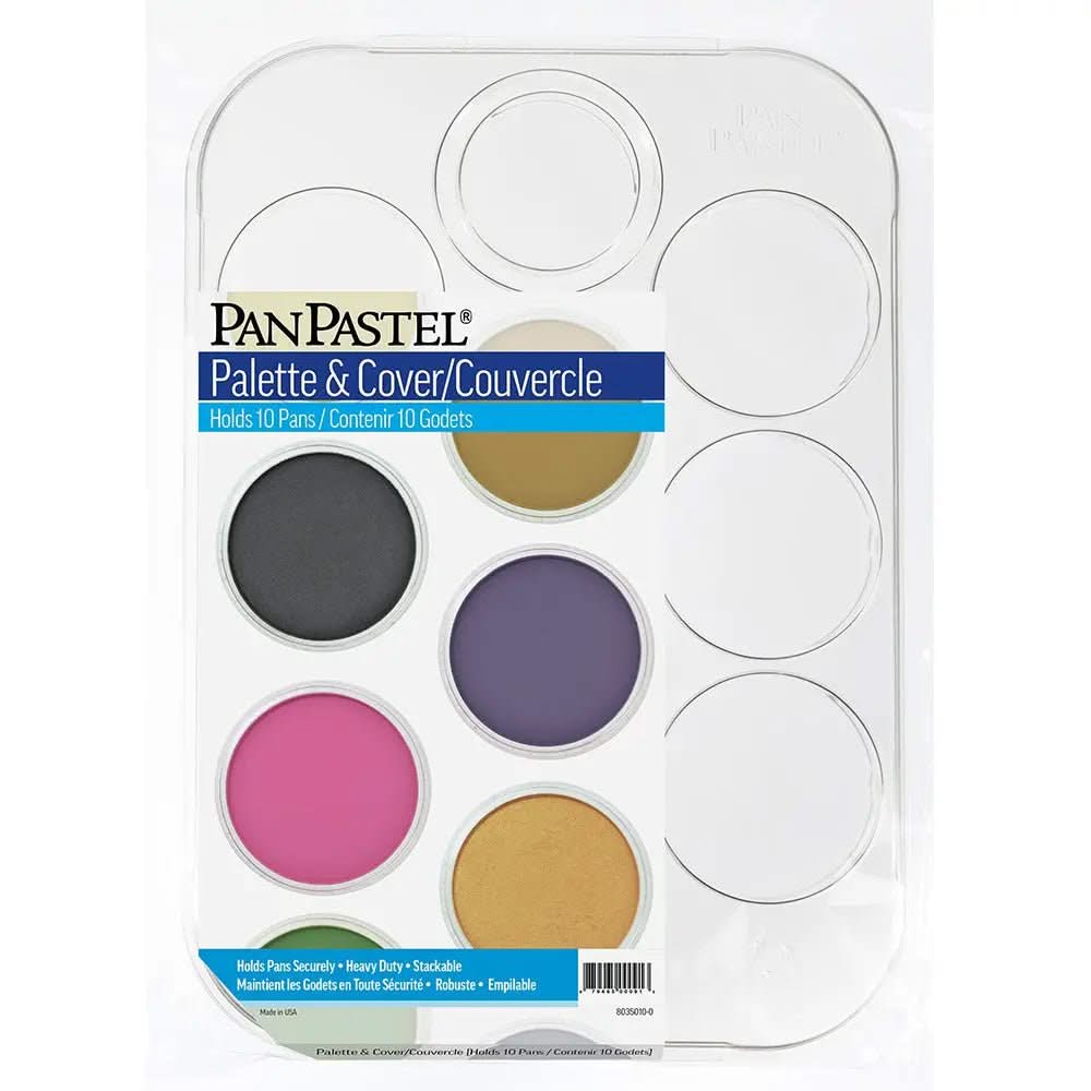 PanPastel Palette Tray mit Deckel (für 10 Farben) - Kidis Art