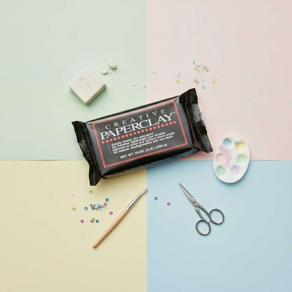 Paperclay Modelliermasse weiss (450 g)