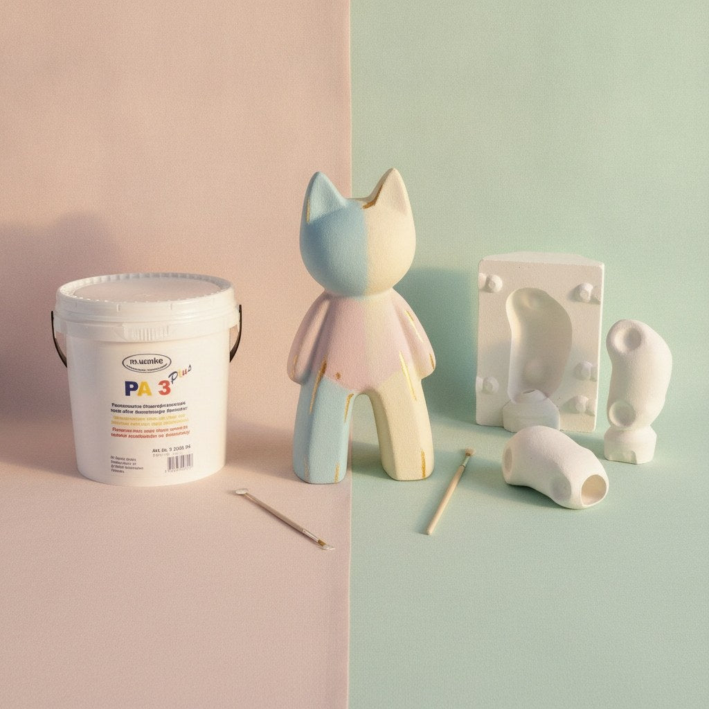Papiermaché Körper-Giessmasse extra hart, 7kg (PA-3 plus) - Kidis Art