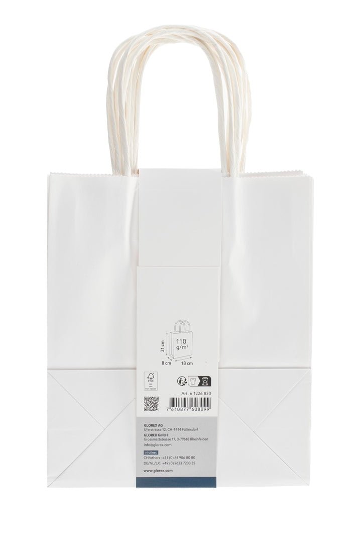 Papiertragetasche, Kordelgriff - Kidis Art