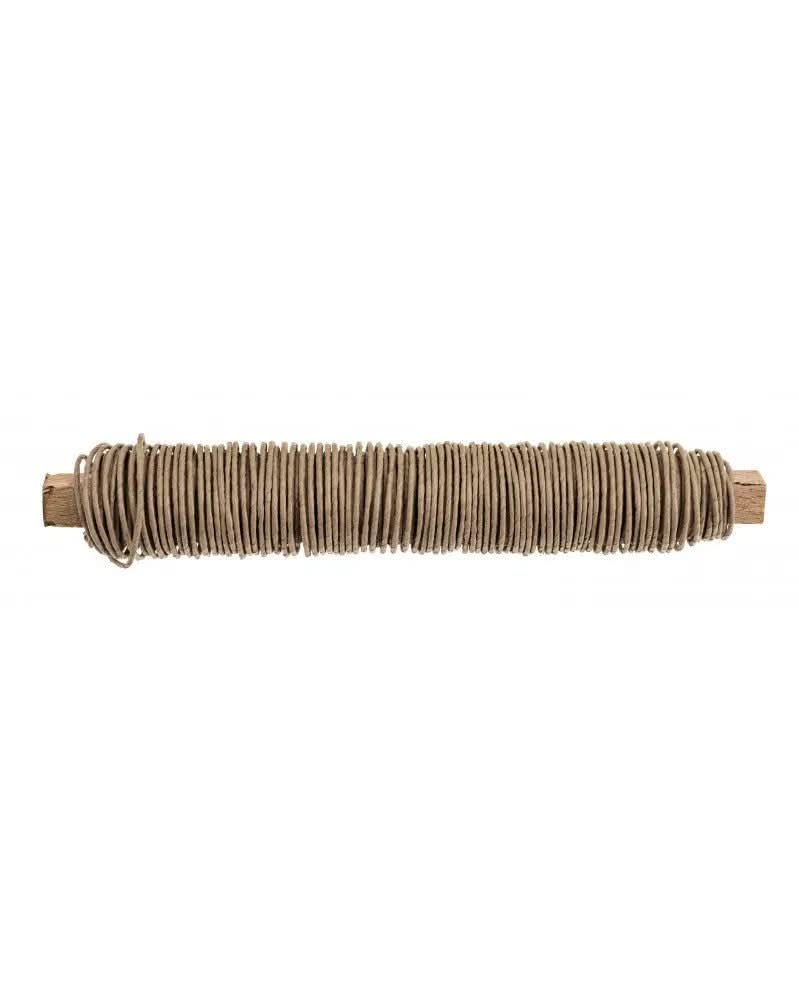 Papierwickeldraht 0,8mm, 22m natur - Kidis Art