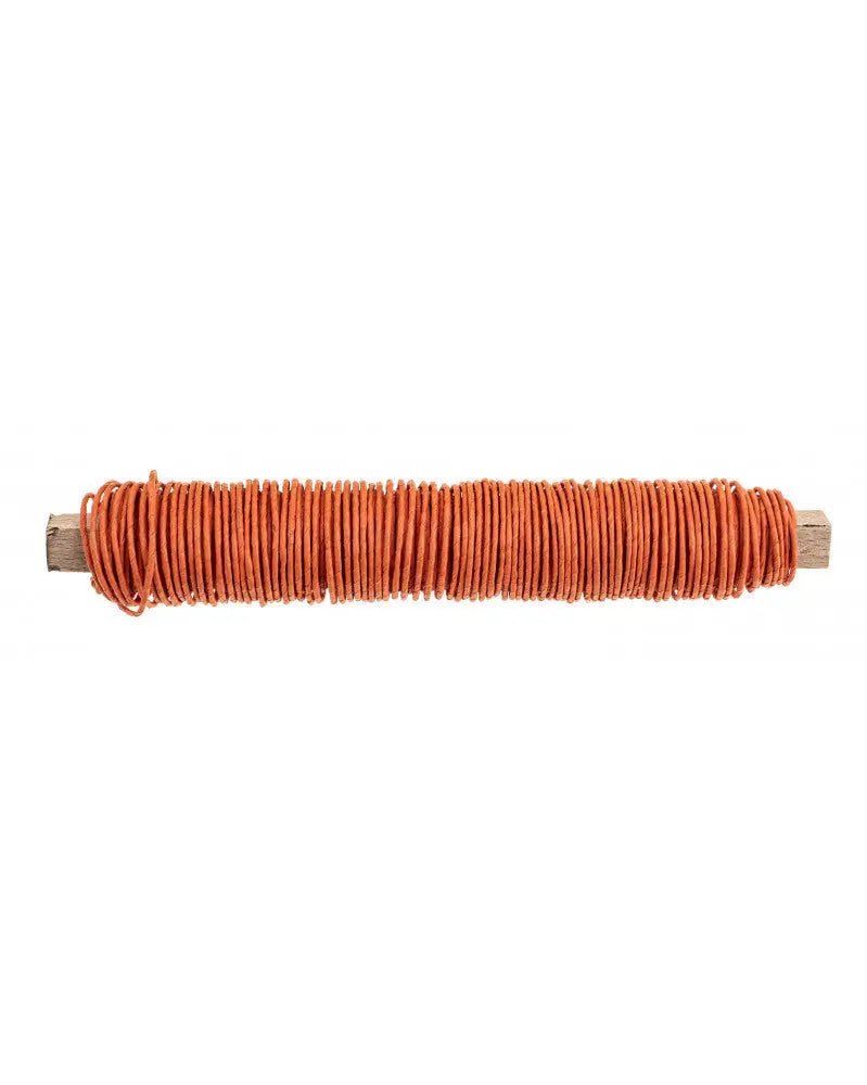Papierwickeldraht 0,8mm, 22m orange - Kidis Art