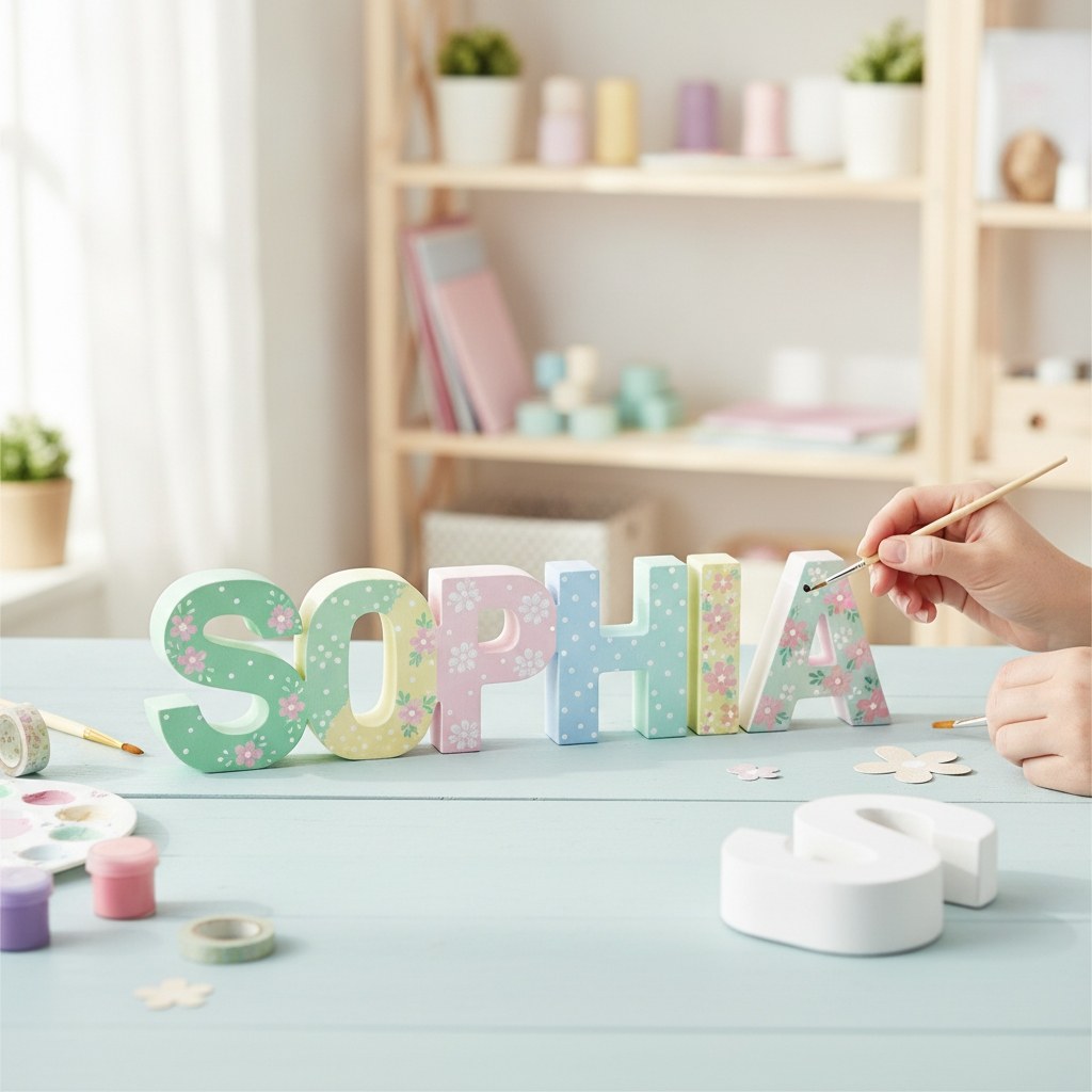 Papp-Buchstabe S 10x3,5cm FSC Mix - Kidis Art