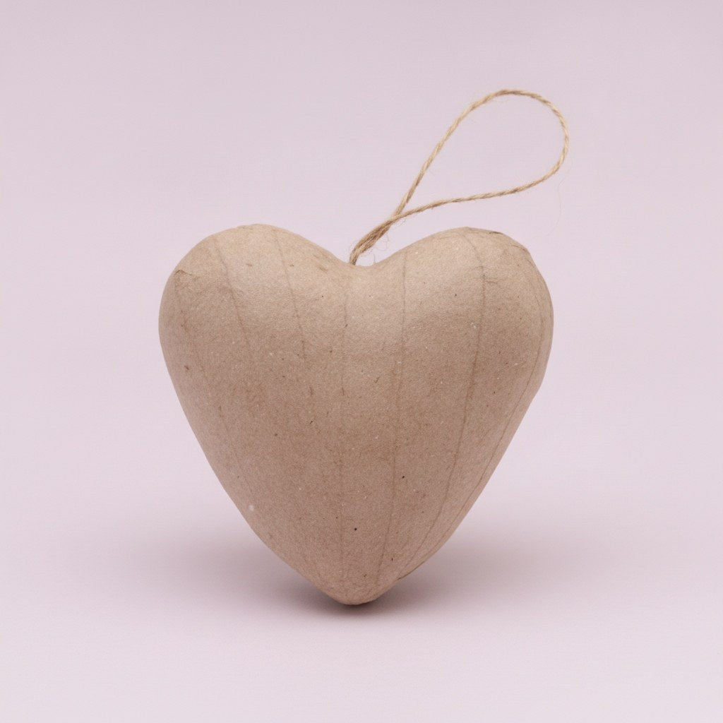 Papp-Figur Herz 8x4 cm - Kidis Art