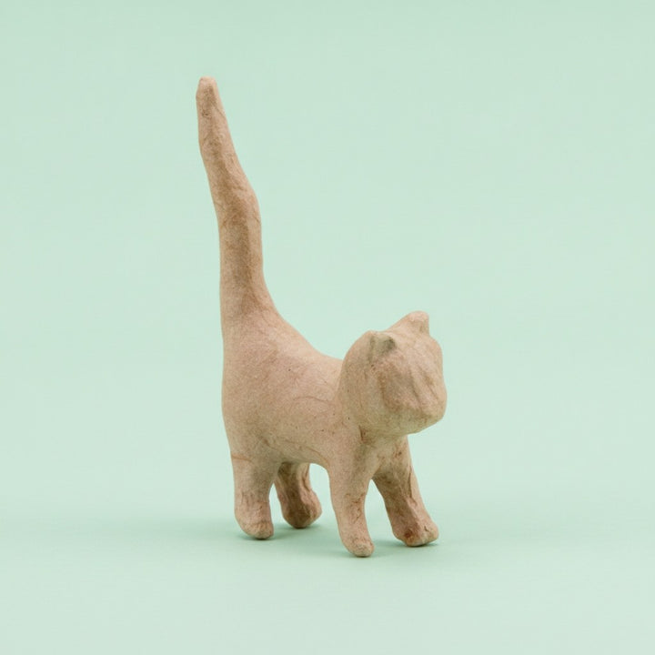 Papp-Figur Katze 11x12x3,5 cm - Kidis Art