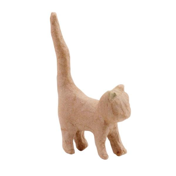 Papp-Figur Katze 11x12x3,5 cm - Kidis Art