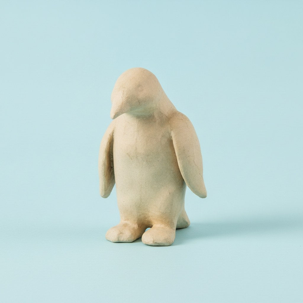Papp-Figur Pinguin - Kidis Art