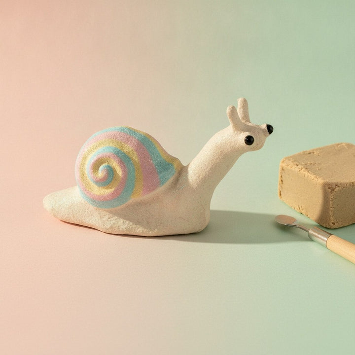 Papp-Figur Schnecke - Kidis Art