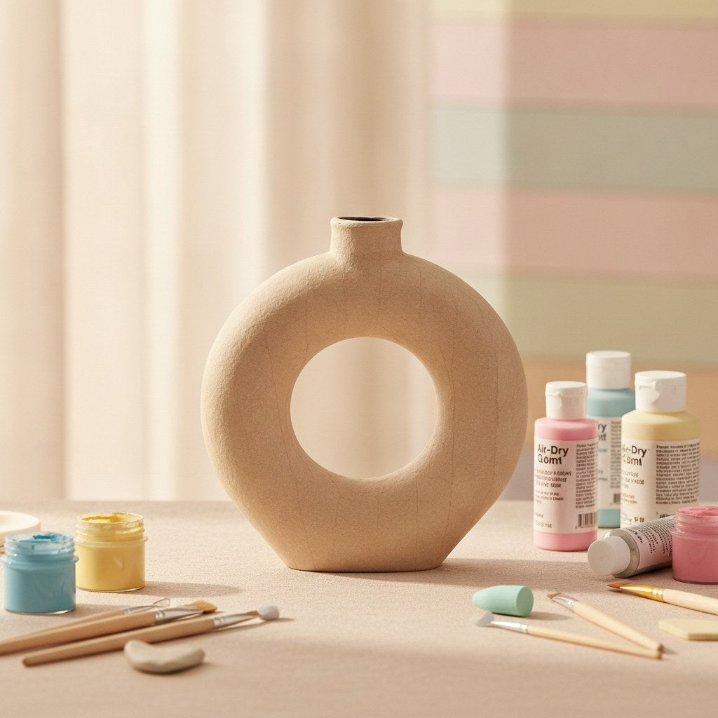 Papp-Vase 23x4x21cm - Kidis Art